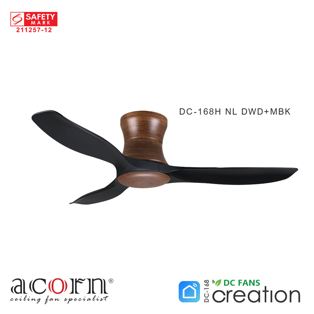 Acorn Creation DC-168H Ceiling Fan (Hugger) No Light