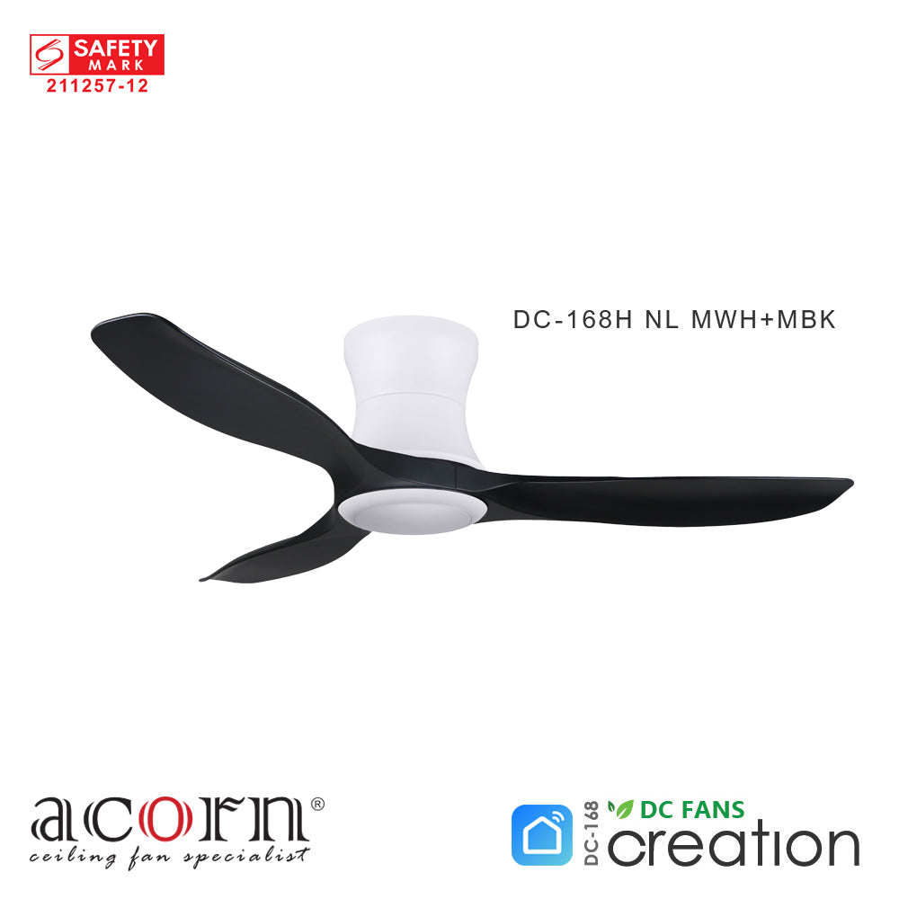 Acorn Creation DC-168H Ceiling Fan (Hugger) No Light