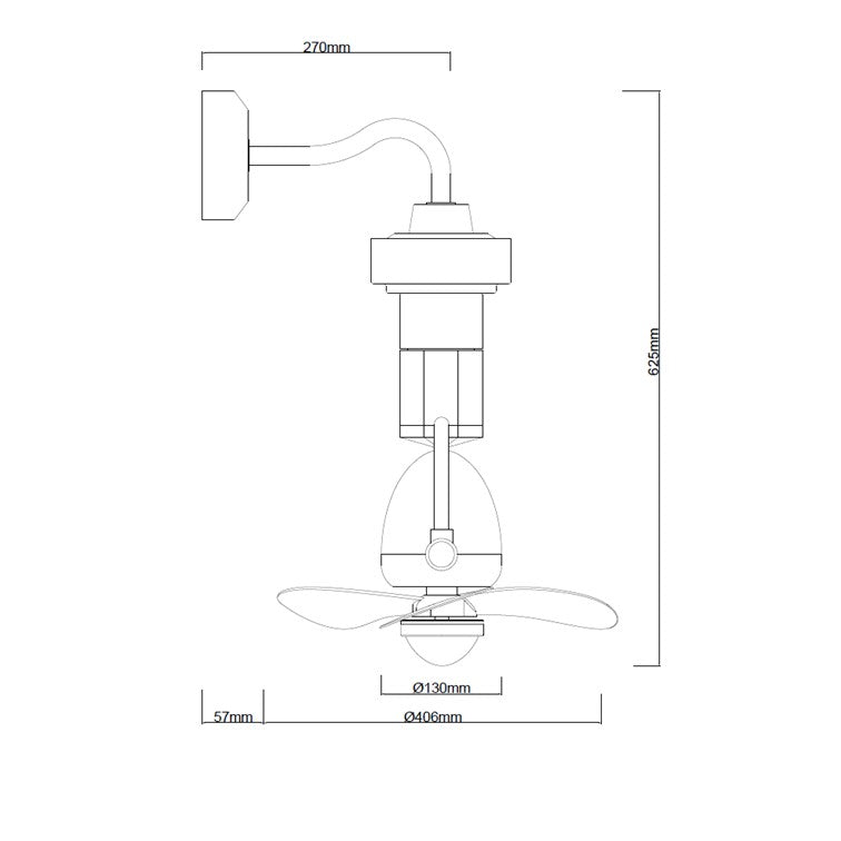 Fanco Zeno 16" Corner Fan