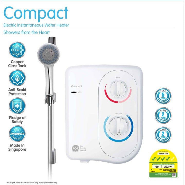707 Compact Instant Water Heater