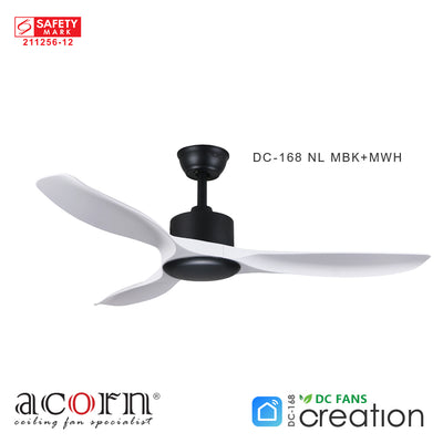 Acorn Creation DC-168 Ceiling Fan (No Light)