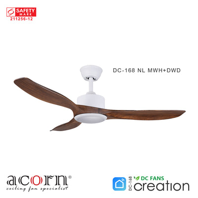 Acorn Creation DC-168 Ceiling Fan (No Light)