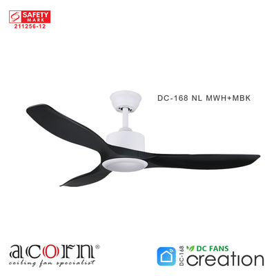 Acorn Creation DC-168 Ceiling Fan (No Light)