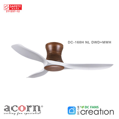 Acorn Creation DC-168H Ceiling Fan (Hugger) No Light