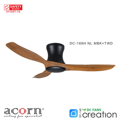 Acorn Creation DC-168H Ceiling Fan (Hugger) No Light