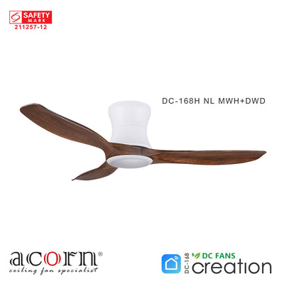 Acorn Creation DC-168H Ceiling Fan (Hugger) No Light