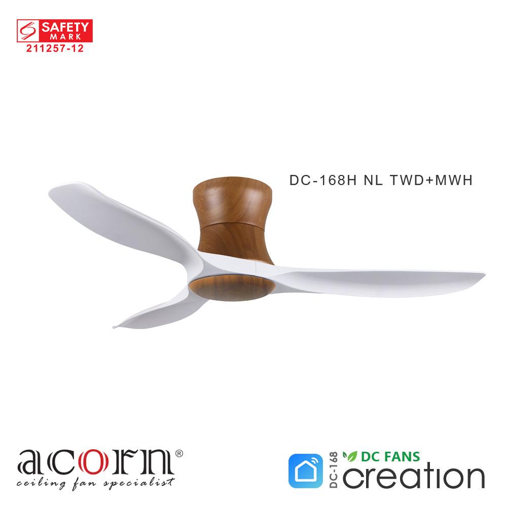 Acorn Creation DC-168H Ceiling Fan (Hugger) No Light