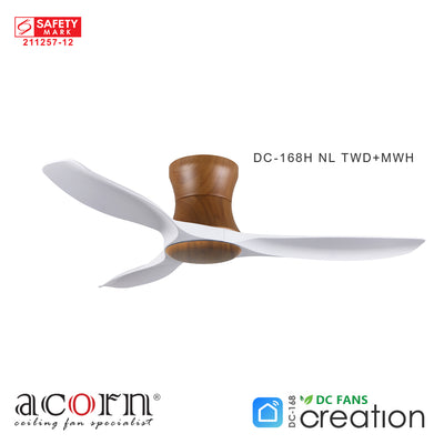 Acorn Creation DC-168H Ceiling Fan (Hugger) No Light