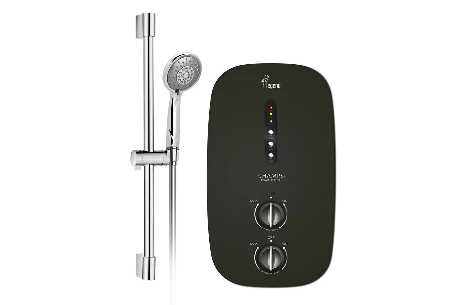 Champs Legend Instant Heater with DC Pump (Optional Rainshower)