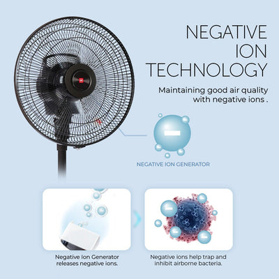 KDK HM35S 14" 7 Blades DC Stand Fan with Remote Control