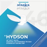 Alaska Hydson 46"/52" Ceiling Fan