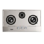 Grunn GH339SS 3-Burner Stainless Steel 90cm Gas Hob