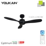 Youkain Optimum 668 46" / 52" Ceiling Fan (Downrod)