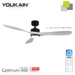 Youkain Optimum 668 46" / 52" Ceiling Fan (Downrod)