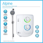 707 Alpine Instant Water Heater