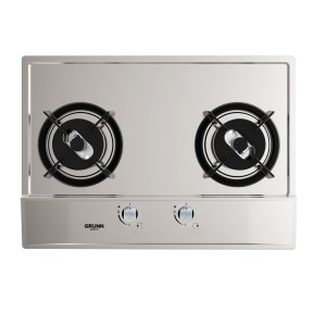 Grunn GH227SS 2-Burner 70cm Stainless Steel Gas Hob