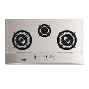 Grunn GH339SS 3-Burner Stainless Steel 90cm Gas Hob