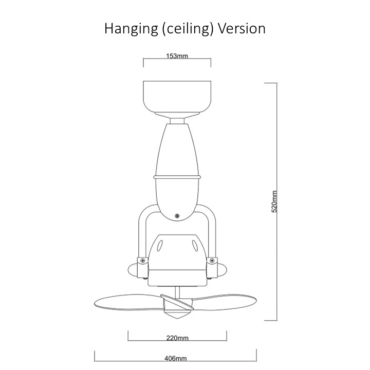 nano ceiling dimensions