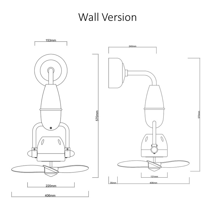 nano wall dimensions