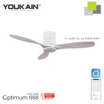 Youkain Optimum 668H 46" / 52" Ceiling Fan (Hugger)